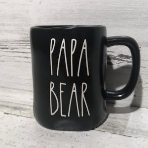 Rae Dunn Other - Rae Dunn PAPA BEAR mug black large letter NEW Rae Dunn Other - Rae Dunn PAPA BEAR mug black large letter NEW